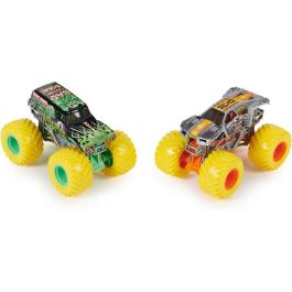 Spin Master SPI0778988380574 Vehículo de Fundición a Presión Monster Jam 1:64 - Pack de 2 Mixto - Para Niños de 3 Años o Más
