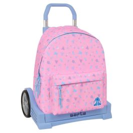 Safta Mochila 774 con Carro Evolution Stitch Bright 420x330x150 mm Precio: 52.69000055. SKU: B1JNX8G6H7
