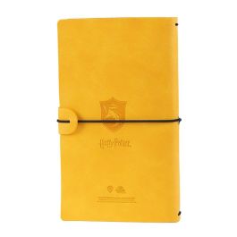 ERIK Cuaderno de viaje Harry Potter Hufflepuff, 19,5x11,5cm, Tapa blanda de cuero sintético