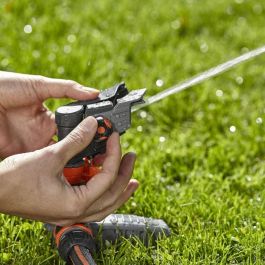 Gardena Aspersor de Impacto Sectorial Comfort, Alcance 5-12.5m, Cobertura 75-490m²