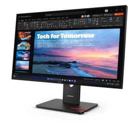 Lenovo T27QD-40 Monitor ThinkVision 27" IPS QHD (2560x1440) 120Hz HDMI/DisplayPort/USB-C Dock Negro