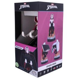 Cable Guy Soporte Sujeción Spider Gwen Spiderman Marvel para Mandos y Teléfonos 20cm