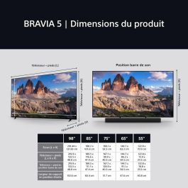 Smart TV Sony X75XR55B 75