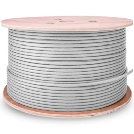 AISENS - CABLE DE RED RJ45 CAT.6 UTP RIGIDO AWG23 CCA (ALEACION), GRIS, 305M Precio: 77.50000027. SKU: B153JTTN26