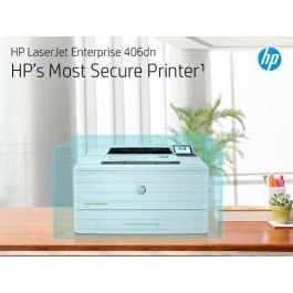 HP LaserJet Enterprise M406dn Impresora Láser Monocromo con JetIntelligence