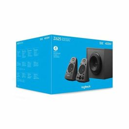 Logitech Z625 Altavoces 2.1 THX 400W RMS para Gaming, Películas y Música con Conexión Óptica, 3.5 mm y RCA
