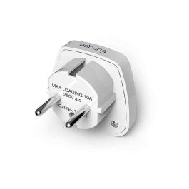Travel Blue Adaptador entrada múltiple mundial a salida clavija Europa TB-901, compatible con 150 países, salida europea