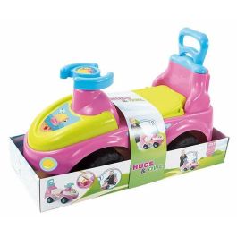 AVC Correpasillos Flamenco | Juguete de Empuje para Bebés a partir de 10 Meses | Plástico Resistente AVC Correpasillos Flamenco | Juguete de Empuje para Bebés a partir de 10 Meses | Plástico Resistente