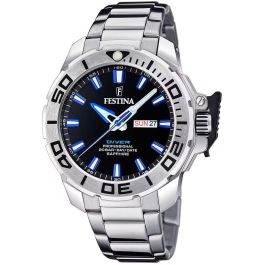 Reloj Hombre Festina F20665/3 Negro Plateado Precio: 190.50000057. SKU: B1AJAWG2L6