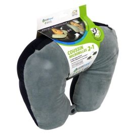 KINE TRAVEL Cojín 2 en 1 Nuca/Almohada Extra 37x29x10 cm - Aprobado Fisioterapeuta Espalda - Microperlas y Tela Cómoda KINE TRAVEL Cojín 2 en 1 Nuca/Almohada Extra 37x29x10 cm - Aprobado Fisioterapeuta Espalda - Microperlas y Tela Cómoda