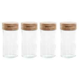 Especiero Basicos DKD Home Decor Natural 6.4 x 10.6 x 25 cm Set de 4 Especiero Basicos DKD Home Decor Natural 6.4 x 10.6 x 25 cm Set de 4