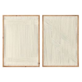 Cuadro Urban DKD Home Decor Natural Blanco 2.5 x 70 x 50 cm (2 Unidades) Precio: 60.78999949. SKU: B1HG9QY5D3