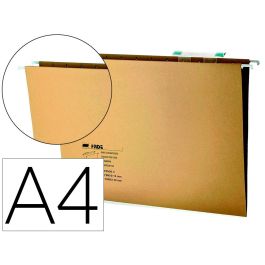 Fade Carpeta Colgante Visor Superior Kio Kraft Cartulina A4 Con Etiquetas -50U-