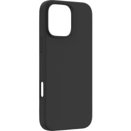 eSTUFF Funda silicona INFINITE RIGA para iPhone 16 Pro Max, Negra, 93% material reciclado
