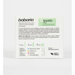 Babaria Glycolic Acid Crema Facial Renovación Celular