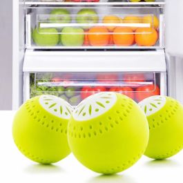Innovagoods V0100792 Ecobolas para Frigorífico Ø5 cm (3 uds) para Alargar Vida Útil de Frutas y Verduras, Absorbe Gases y Elimina Olores Precio: 4.49999968. SKU: V0100792