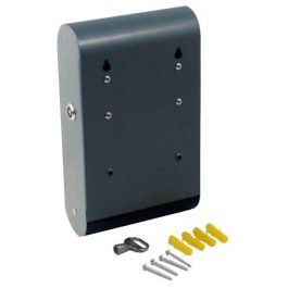 PROBBAX - AT-0202-DGRY - Cenicero de exterior para pared rectangular 1,5 L - 15,2 x 6,4 x 25,5 cm - Gris oscuro