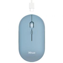 Trust Ratón Inalámbrico Ultrafino 800-1200-1600 Dpi Ambidiestro Recargable Azul Trust Ratón Inalámbrico Ultrafino 800-1200-1600 Dpi Ambidiestro Recargable Azul