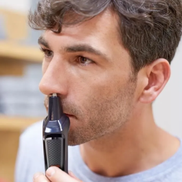 Philips MG3720/15 Recortadora Multiusos con 7 Accesorios, 240V, 60 min - Negro