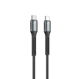 Qcharx Prague Tipo C A Cable de carga y transferencia de datos Tipo C a Tipo C con mega refuerzo anti-rotura y carga rápida PD 60W Precio: 6.50000021. SKU: B15QVBKQR5