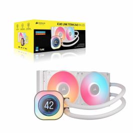 Corsair CW-9061025-WW iCUE LINK TITAN 240 RX LCD Blanco AIO - Refrigeración Líquida para PC