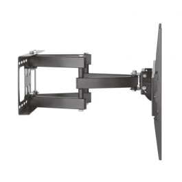 AISENS - SOPORTE PRO GIRATORIO, INCLINABLE Y NIVELABLE PARA MONITOR/TV 60KG DE 37-90, NEGRO