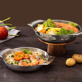 Inde Cazuela Inducción para Servir y Cocinar 16 cm