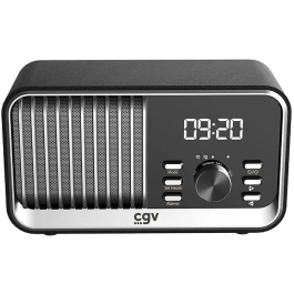 CGV BeBop FM Radio FM Portátil CVG3322101307206 con Bluetooth, Batería Integrada, Color Negro Precio: 74.69000033. SKU: B1HWNVGAFX