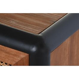 Buffet Loft DKD Home Decor Marron Oscuro Gris Oscuro 40 x 79 x 120 cm Buffet Loft DKD Home Decor Marron Oscuro Gris Oscuro 40 x 79 x 120 cm