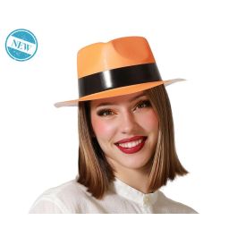 Sombrero Circo Naranja Neón Mujer Adulto Precio: 0.8349000968. SKU: B13FYWY5HN