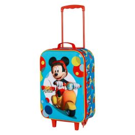 Maleta Trolley Soft 3D Scooter Disney Mickey Mouse Azul Precio: 52.89000024. SKU: B18DZRQ8ND