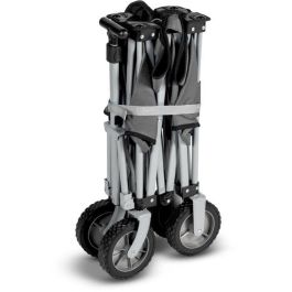 Kampa Trucker Trolley Carro Plegable de 4 Ruedas Gris - Carga 100kg y Ruedas Todo Terreno para Camping, Playa y Hogar Kampa Trucker Trolley Carro Plegable de 4 Ruedas Gris - Carga 100kg y Ruedas Todo Terreno para Camping, Playa y Hogar