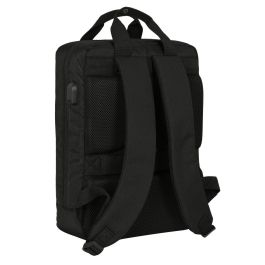 Mochila para Portátil Mickey Mouse Clubhouse Negro 29 x 39 x 11 cm