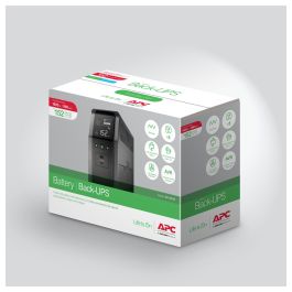 APC BR1600SI Sistema de Alimentación Ininterrumpida (UPS) Línea Interactiva 1,6 kVA 960 W 8 Salidas AC