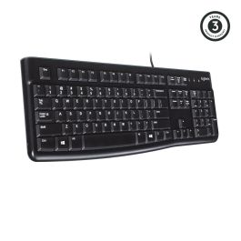 Teclado Logitech 920-002482 Negro Qwerty Español AZERTY