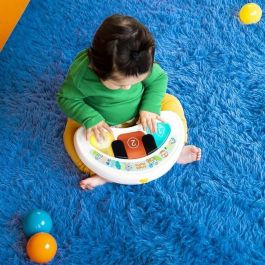 Bright Starts BRI0074451129016 Trotteur Tiny Trek 2 en 1, Modelo Vides de la Jungla, Juguete de Actividad, Altura Ajustable, Luz y Sonidos, 6 Meses+