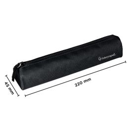 Estuche Portatodo Liderpapel Slim Cilindrico 220x45 mm Negro