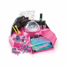 Canal Toys Style4Ever Barra de Uñas - Set de Creación de Estilo con Accesorios para Personalizar Uñas: Lentejuelas, Pegatinas, Tatuajes
