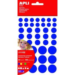 Gomets Apli Bolsa 20H Removibles Figuras Varias 4 Col.Surt.(Am-Az-Rj-Vd) 968 Uds. (11102) (Set de 10) Precio: 45.50000026. SKU: B1BANE737N