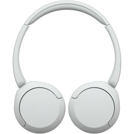 Sony WH-CH520 Auriculares Inalámbricos Bluetooth con Micrófono, Supraaurales, hasta 50h Batería, Blancos