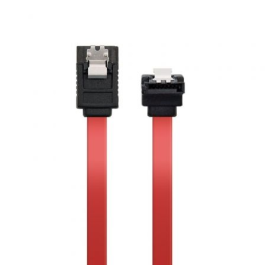 Nano Cable 10.18.0301 Cable de Datos SATA Acodado con Conectores Hembra-Hembra y Anclajes - 0.5m Rojo y Conectores Negros (3 Gbp/s) Nano Cable 10.18.0301 Cable de Datos SATA Acodado con Conectores Hembra-Hembra y Anclajes - 0.5m Rojo y Conectores Negros (3 Gbp/s)