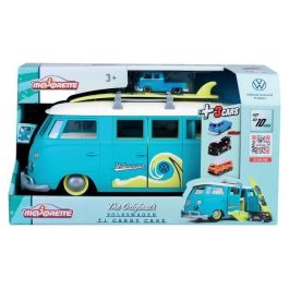 Majorette SMOB212055010SMO Funda de Transporte para Colección Vehículos Volkswagen Los Originales Incluye 3 Unidades