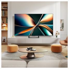 Hisense 50U7Q Televisor 50" (127 cm) 4K UHD Mini LED Smart TV, 144 Hz, HDR10+ Adaptive, WiFi, Bluetooth, Altavoces Integrados, Negro