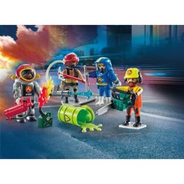 Playmobil Bomberos Action Heroes 71468 My Figures Figuras Creativas para Niños +5 Años