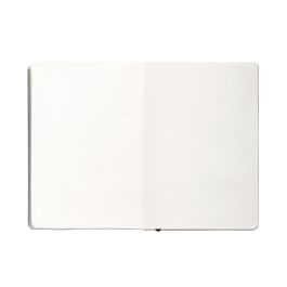 Cuaderno Con Gomilla Antartik Notes Tapa Blanda A5 Hojas Lisas Negro 80 Hojas 80 gr Fsc