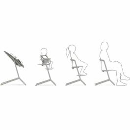 Cybex Gold Trona escalable y ajustable Lemo 2 - Gris ante CYB1707265122497