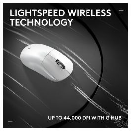 Logitech PRO X Superlight 2 Ratón Gaming Inalámbrico Lightspeed Blanco Óptico 32000 DPI 0,5 ms