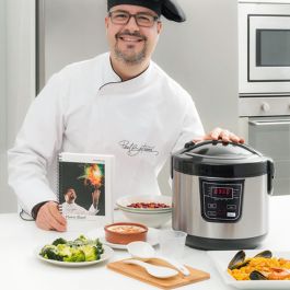 Robot de Cocina con Recetario Smart InnovaGoods 4 L 800W Negro Acero Precio: 43.94999994. SKU: B1JLZDGLW5