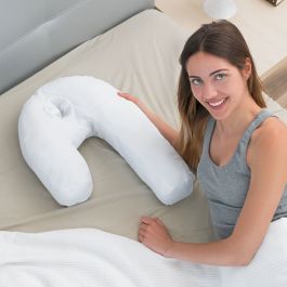 Almohada Ergonómica de Postura Lateral U Slupill InnovaGoods