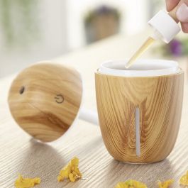 Mini humidificador difusor de aromas honey pine innovagoods